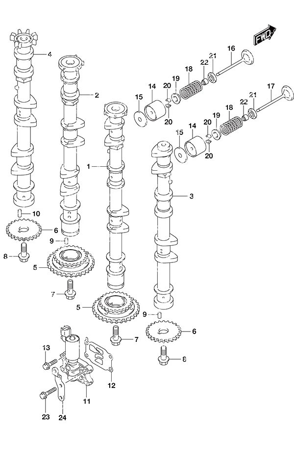 凸轮轴 Camshaft