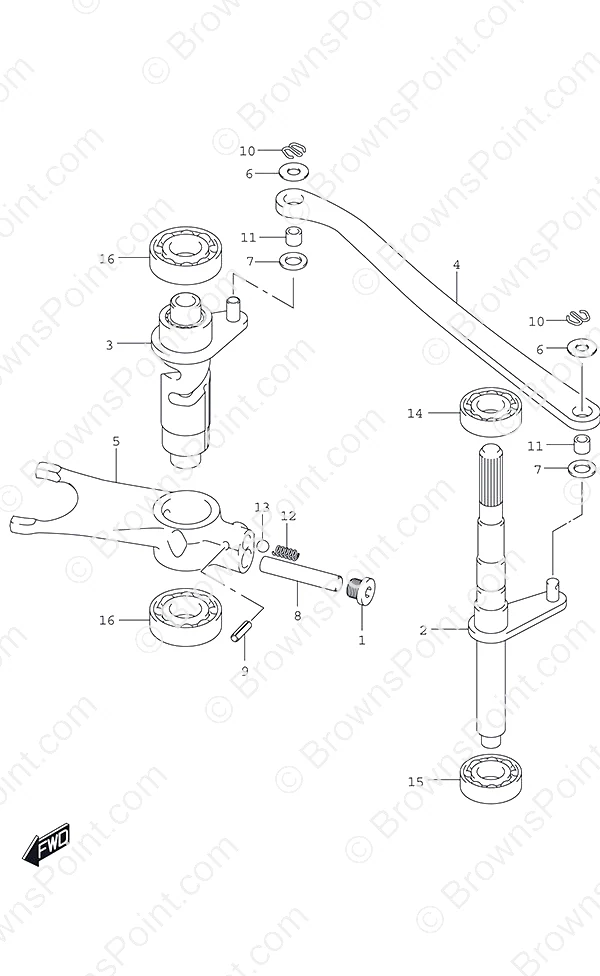 离合器推杆 Clutch Rod