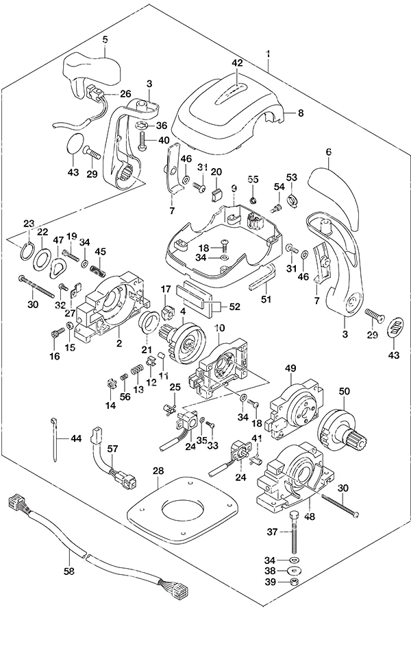 选配: 顶置双联支架 Opt: Top Mount Dual