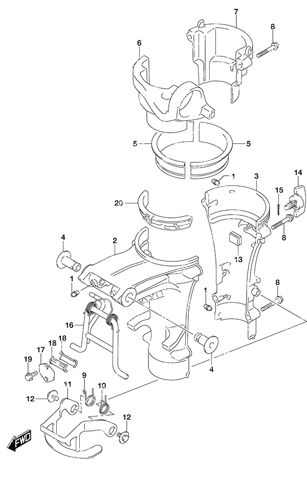旋转支架 Swivel Bracket