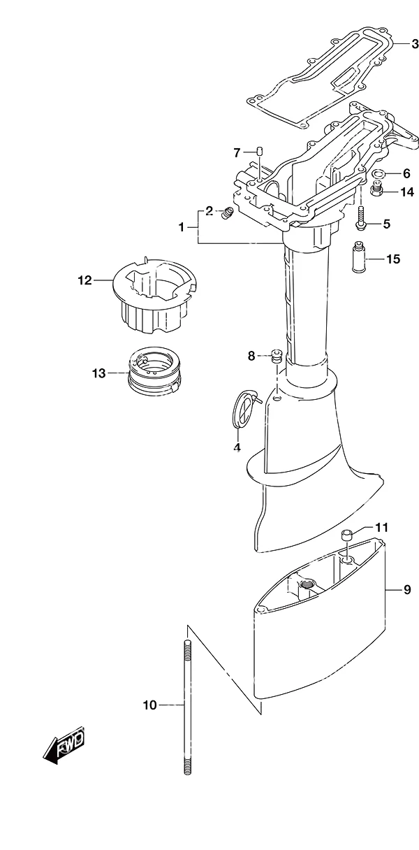 驱动轴壳体 Drive Shaft Housing