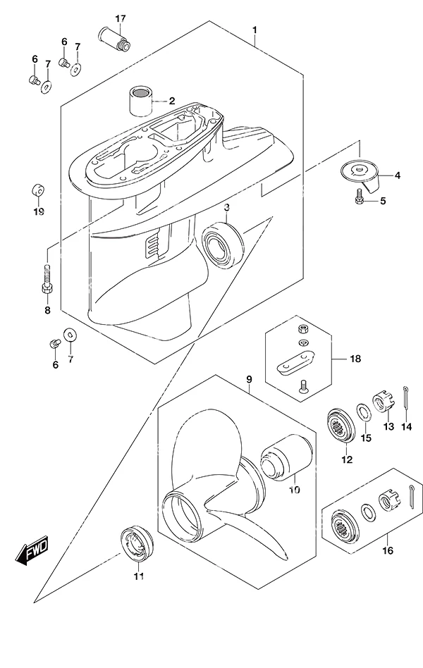 齿轮箱 Gear Case