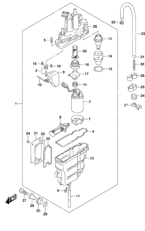 燃油蒸汽分离器 Fuel Vapor Separator