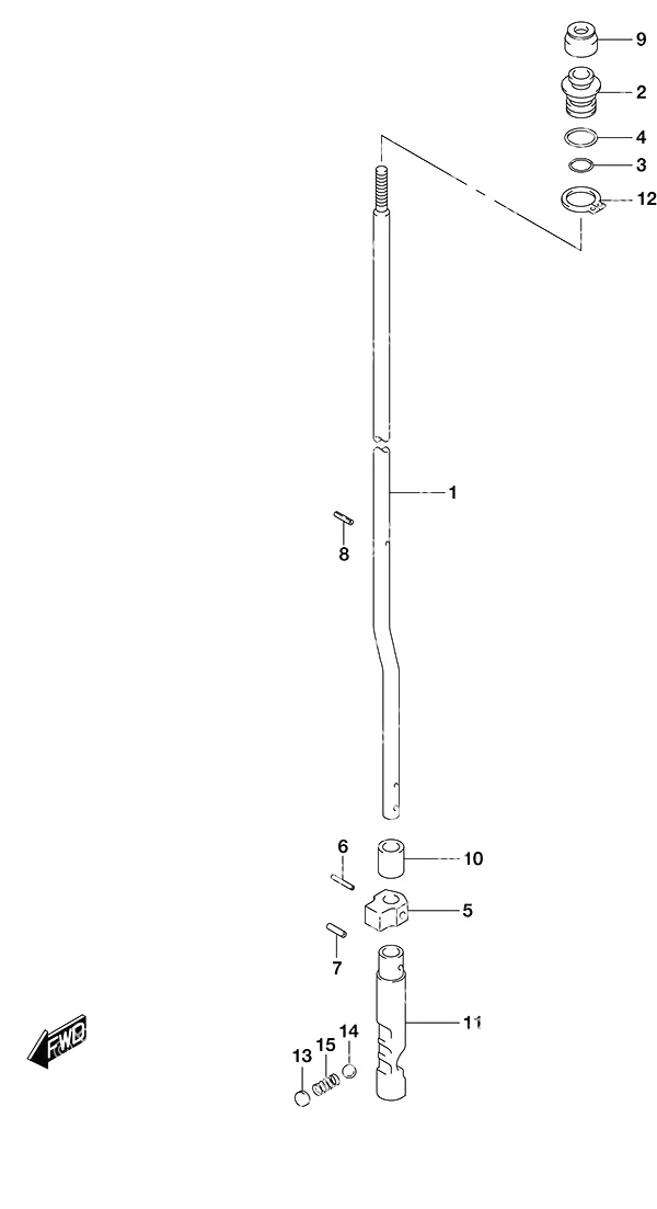 离合器推杆 Clutch Rod