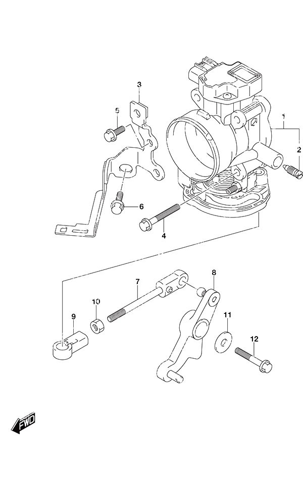 节气门体 Throttle Body
