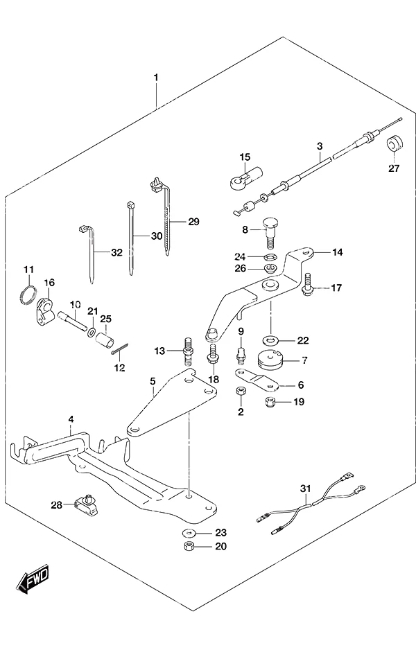 选配: 遥控部件套装 Opt: Remocon Parts Set
