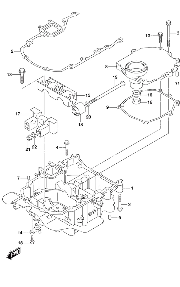 发动机支架高推力型 Engine HolderHigh Thrust