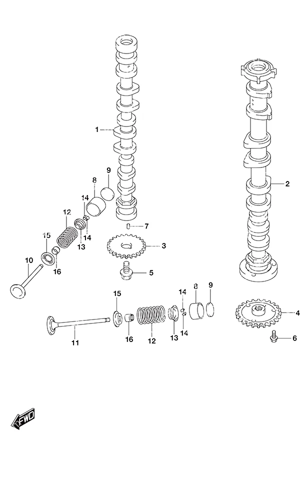 凸轮轴 Camshaft