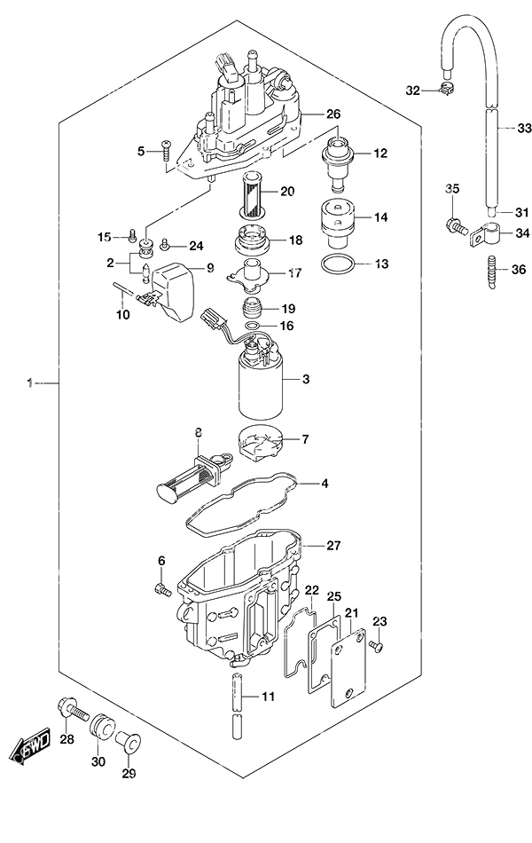 燃油蒸汽分离器 Fuel Vapor Separator