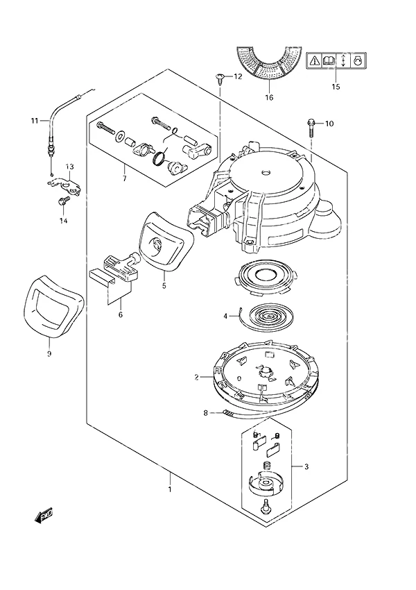 反冲启动器 Recoil Starter