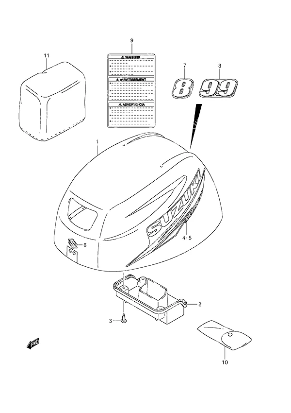 发动机罩 Engine Cover