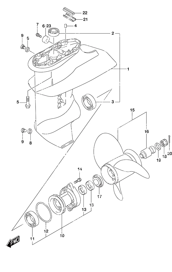 齿轮箱 Gear Case