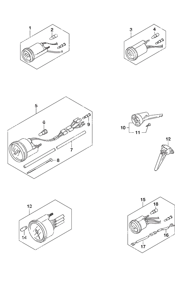 选配: 仪表遥控器 Opt: Meter Remote Control