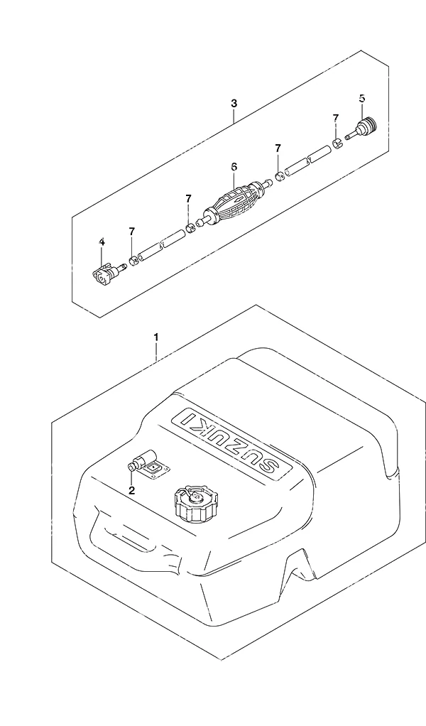 选配: 燃油箱 Opt: Fuel Tank