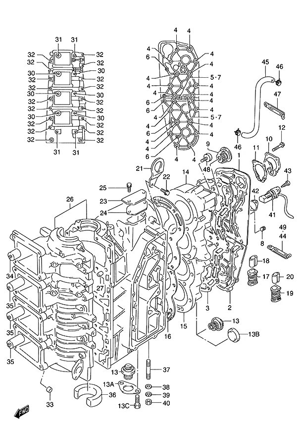 曲轴箱 Crankcase