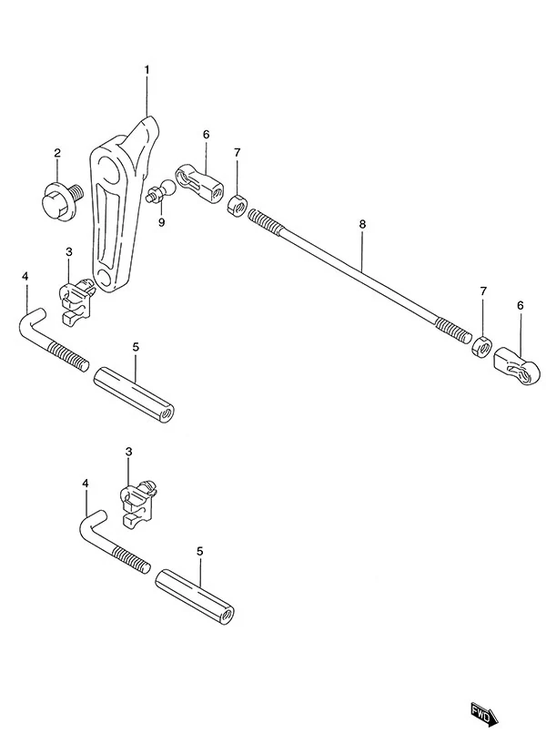 油门联动杆 Throttle Link