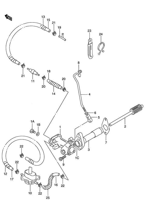 机油泵(1995至1996) Oil Pump(1995 to 1996)