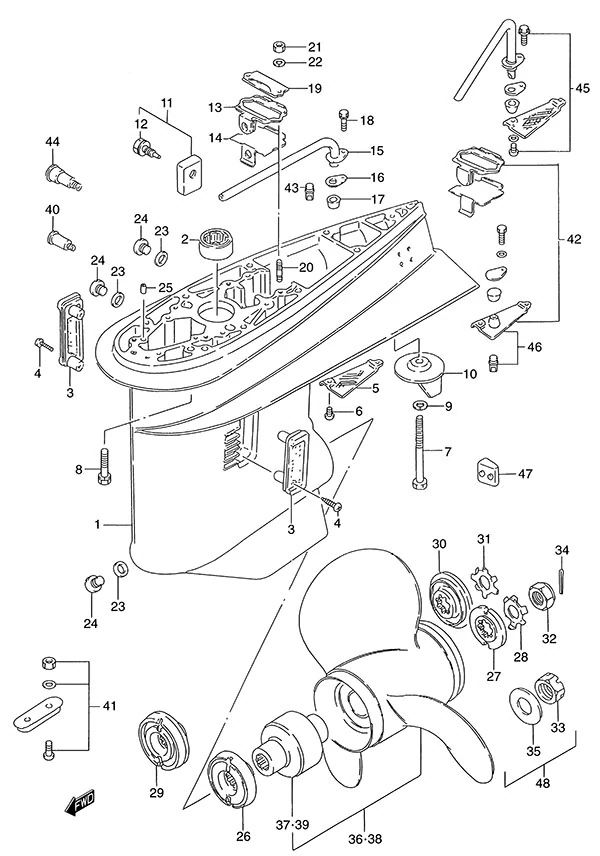 齿轮箱 Gear Case