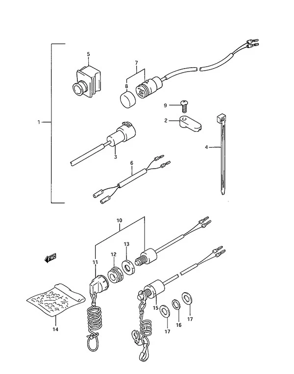 选配:电动系统(手动启动器3型) Opt: Electrical(Manual Starter 3)