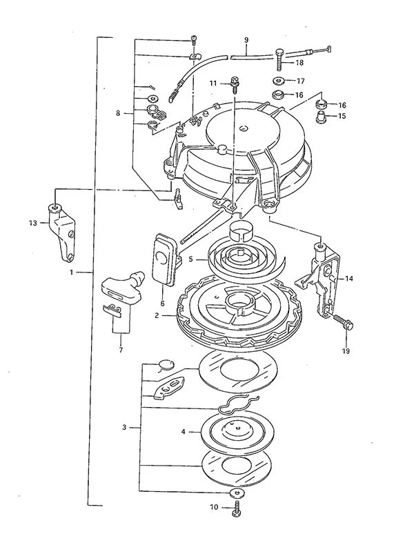 反冲启动器 Recoil Starter