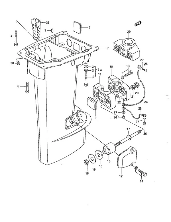 驱动轴壳体 Drive Shaft Housing