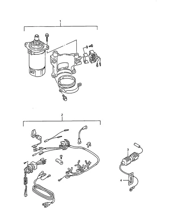 舵柄(1993至1998款) Tiller Handle(1993 to 1998)