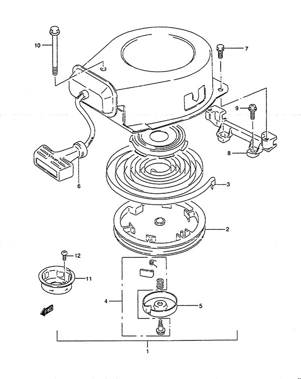 反冲启动器 Recoil Starter