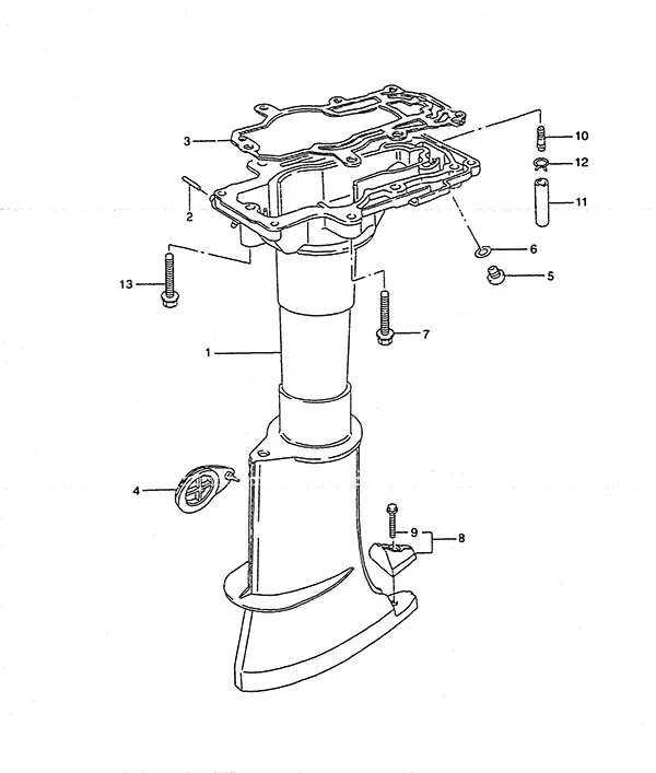 驱动轴壳体 Drive Shaft Housing