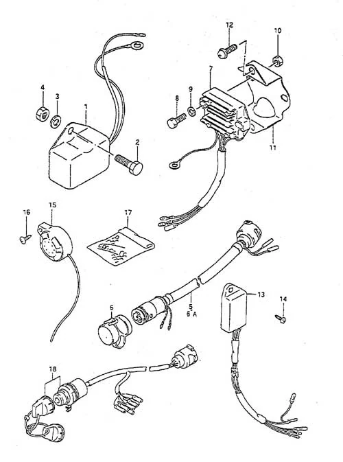 电气部件(1) Electrical (1)