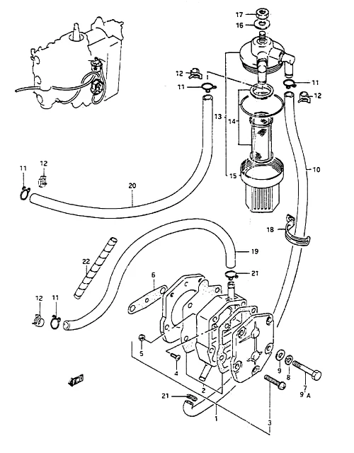 燃油泵(1988至1994款) Fuel Pump(1988 to 1994)
