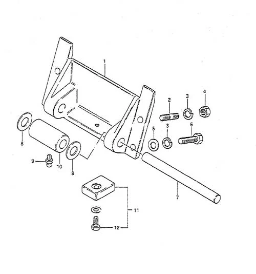 气缸支架 Cylinder Support