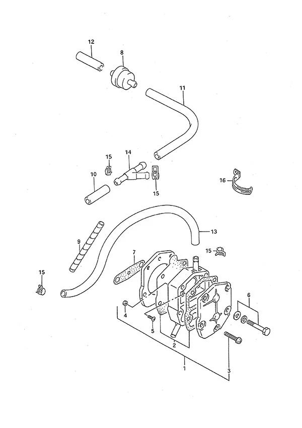 燃油泵(帆船款) Fuel Pump(Sail)