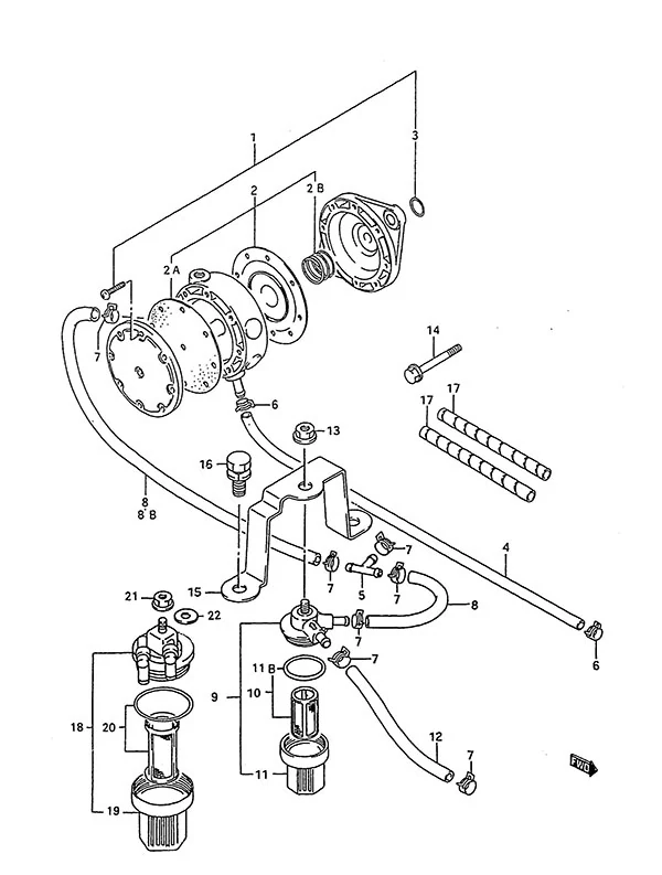 燃油泵(1995至2000) Fuel Pump(1995 to 2000)