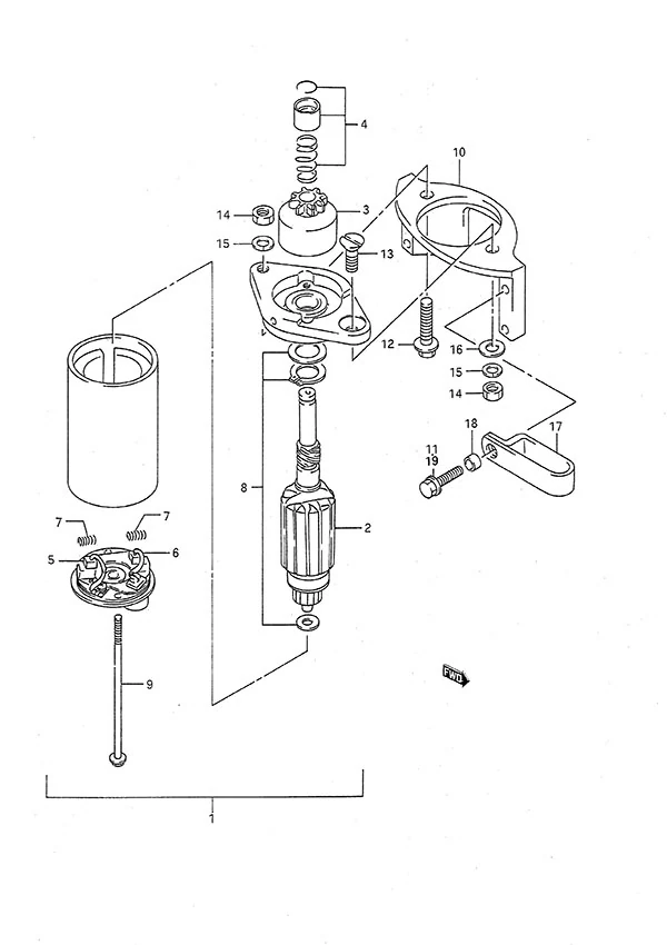 启动马达 Starting Motor