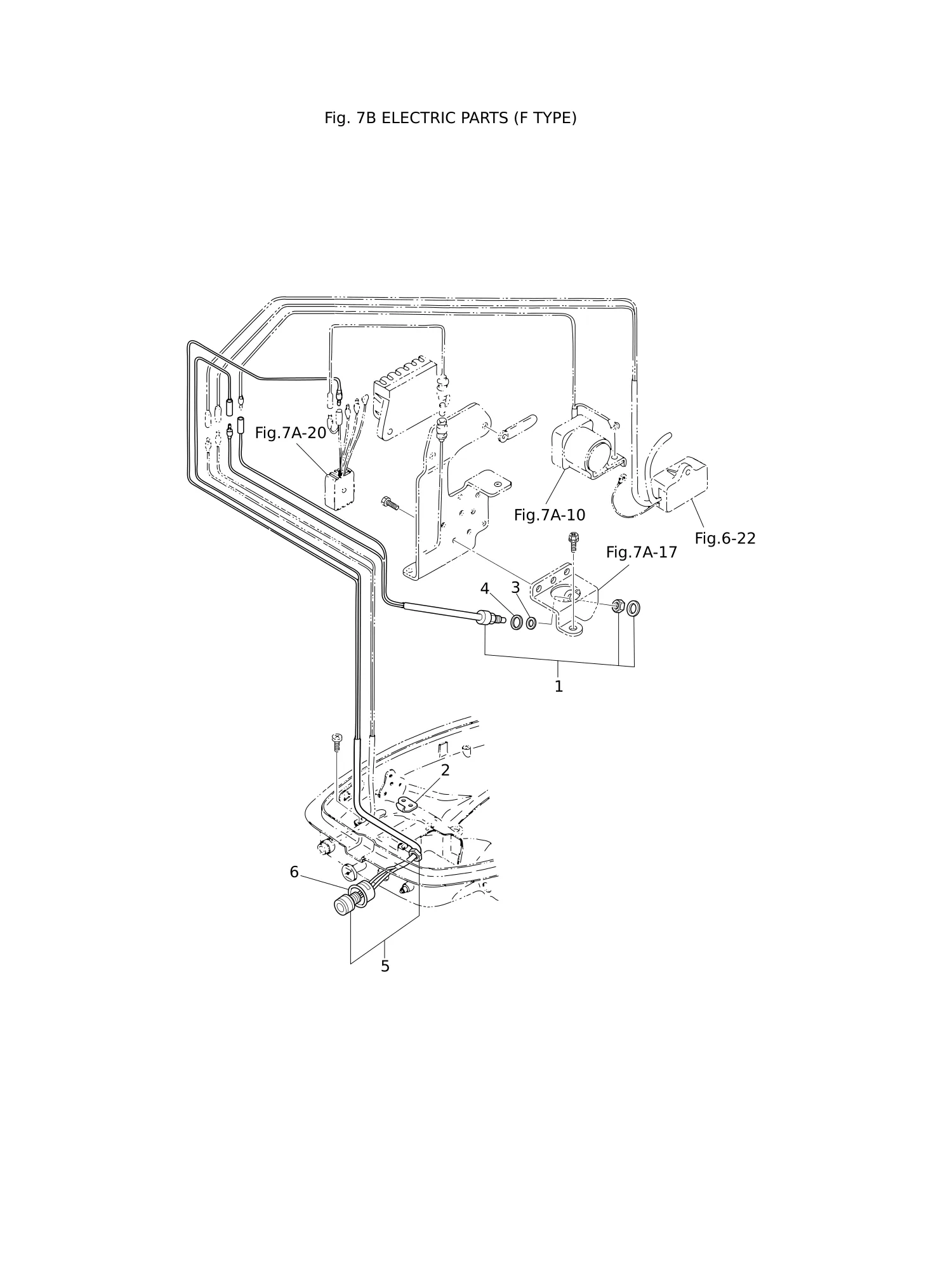 电气部件(F型) ELECTRIC PARTS (F TYPE)