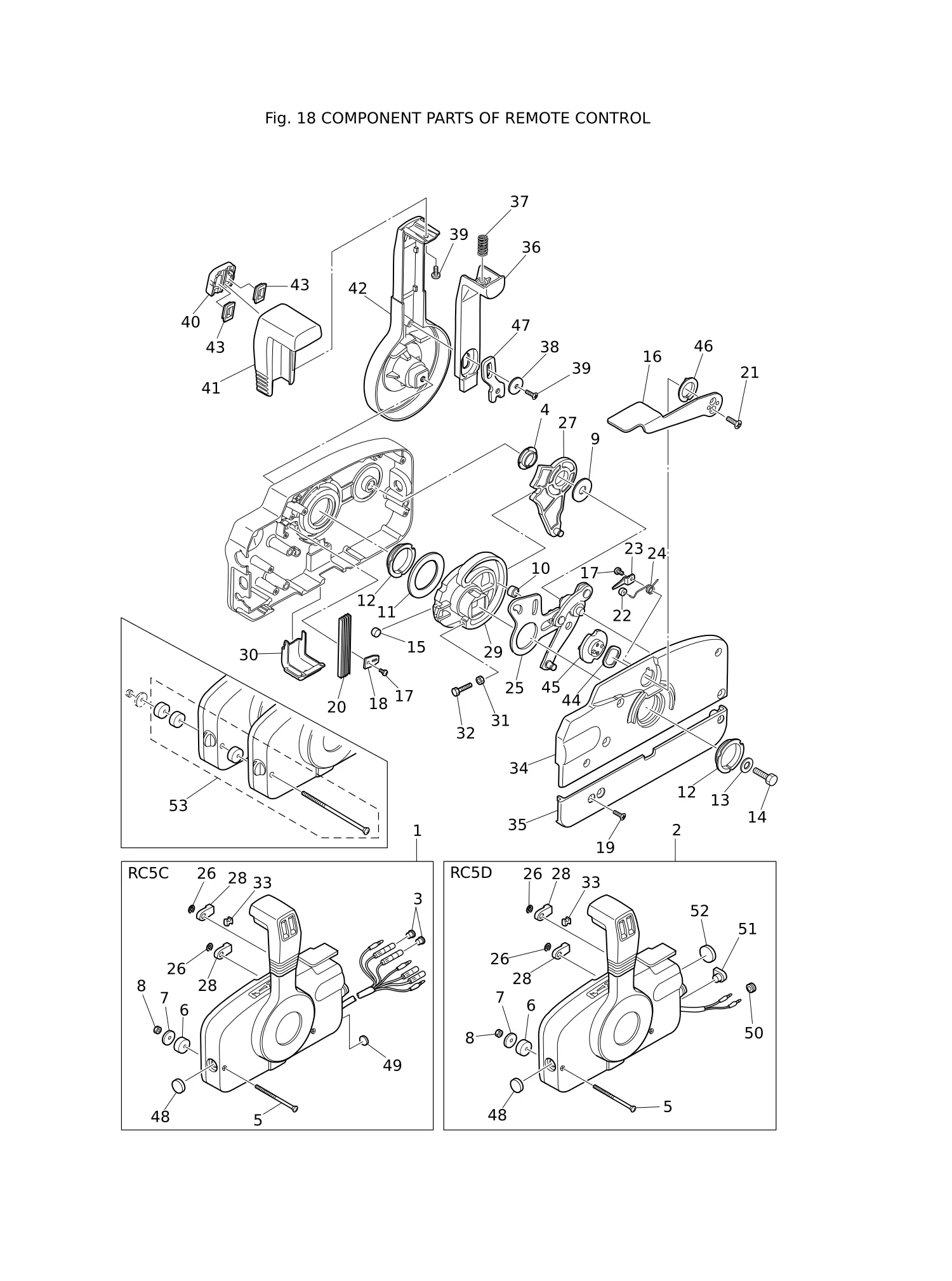 遥控器零部件 COMPONENT PARTS OF REMOTE CONTROL
