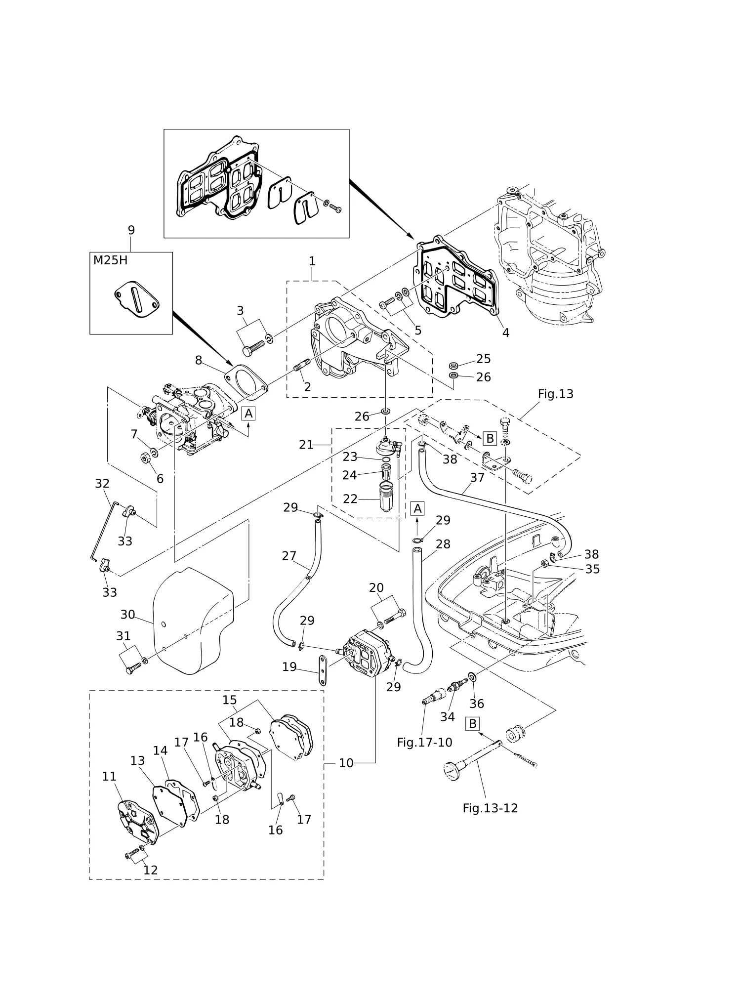 进气歧管·燃油泵 INTAKE MANIFOLD · FUEL PUMP