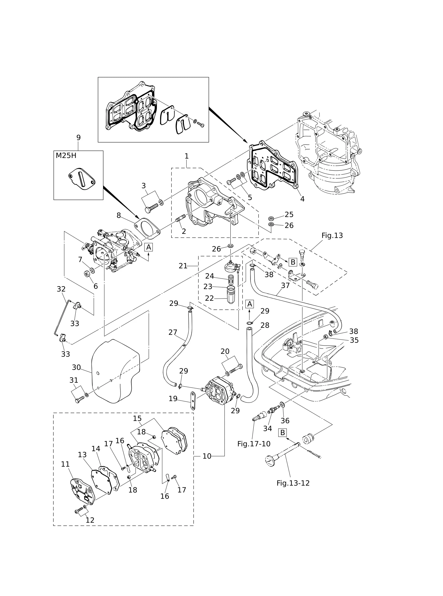 进气歧管·燃油泵 INTAKE MANIFOLD · FUEL PUMP
