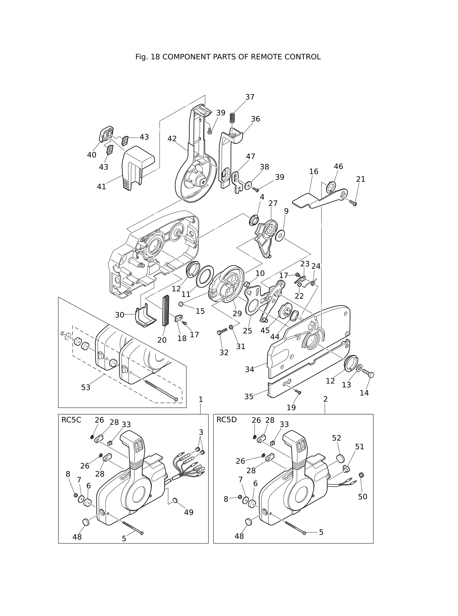遥控器零部件 COMPONENT PARTS OF REMOTE CONTROL