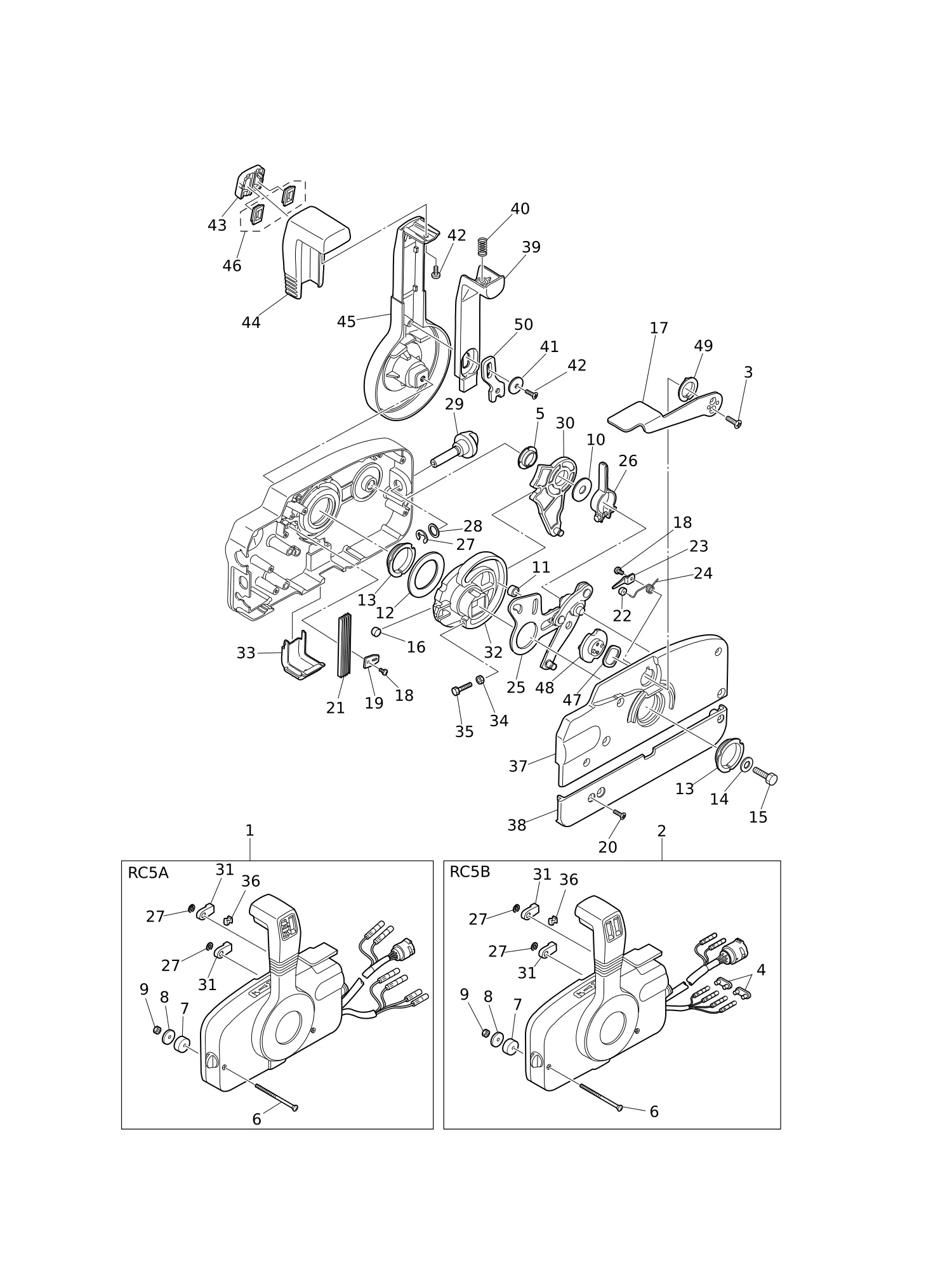 遥控器零部件 COMPONENT PARTS OF REMOTE CONTROL
