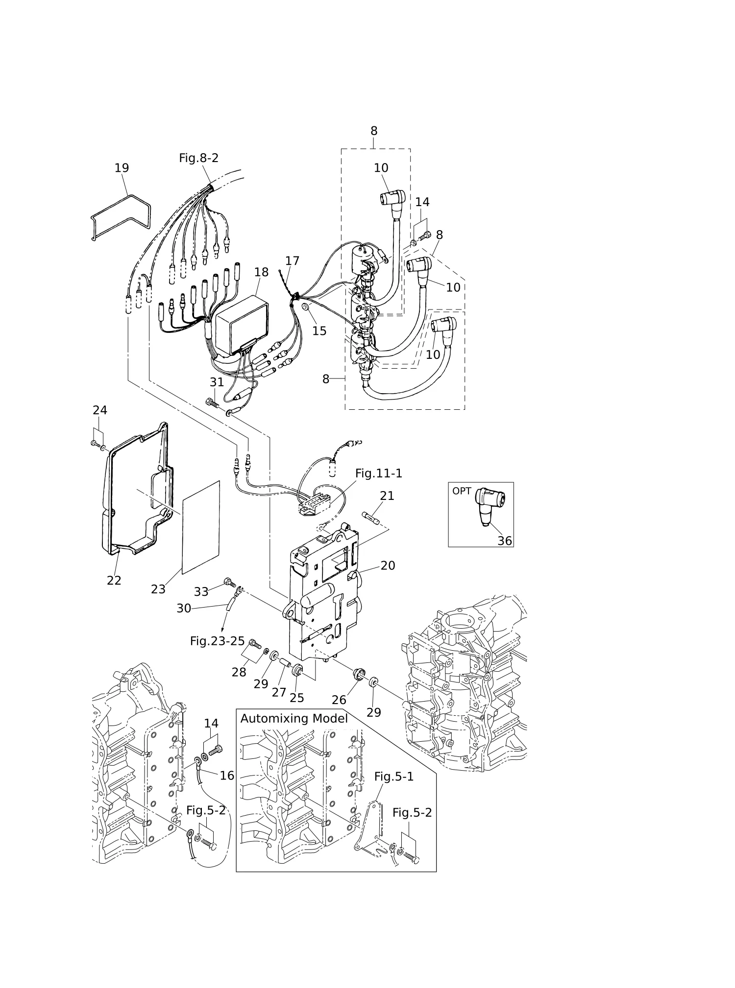电气部件(电容放电单元) ELECTRIC PARTS (C.D. UNIT)