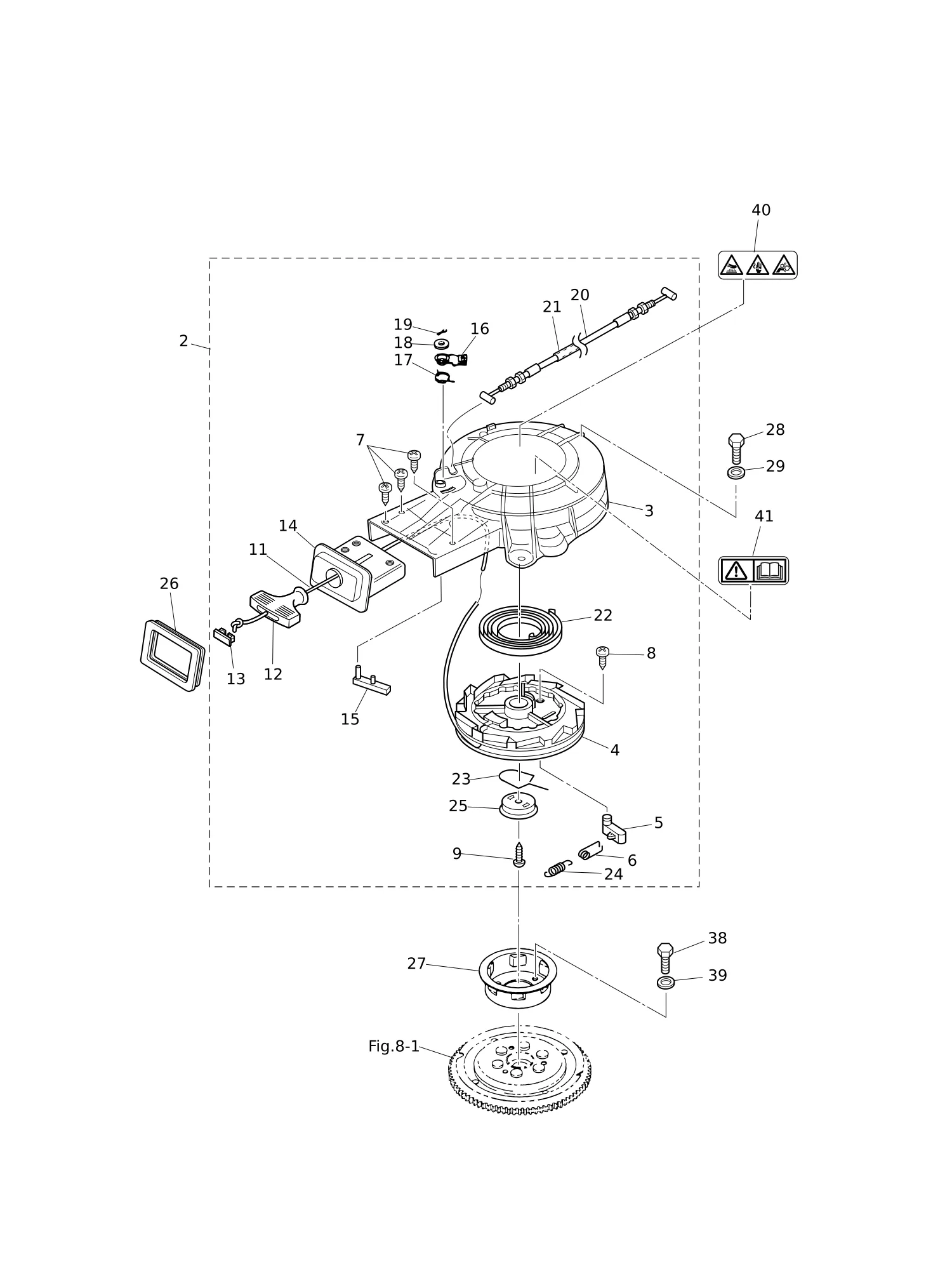 反冲启动器 RECOIL STARTER