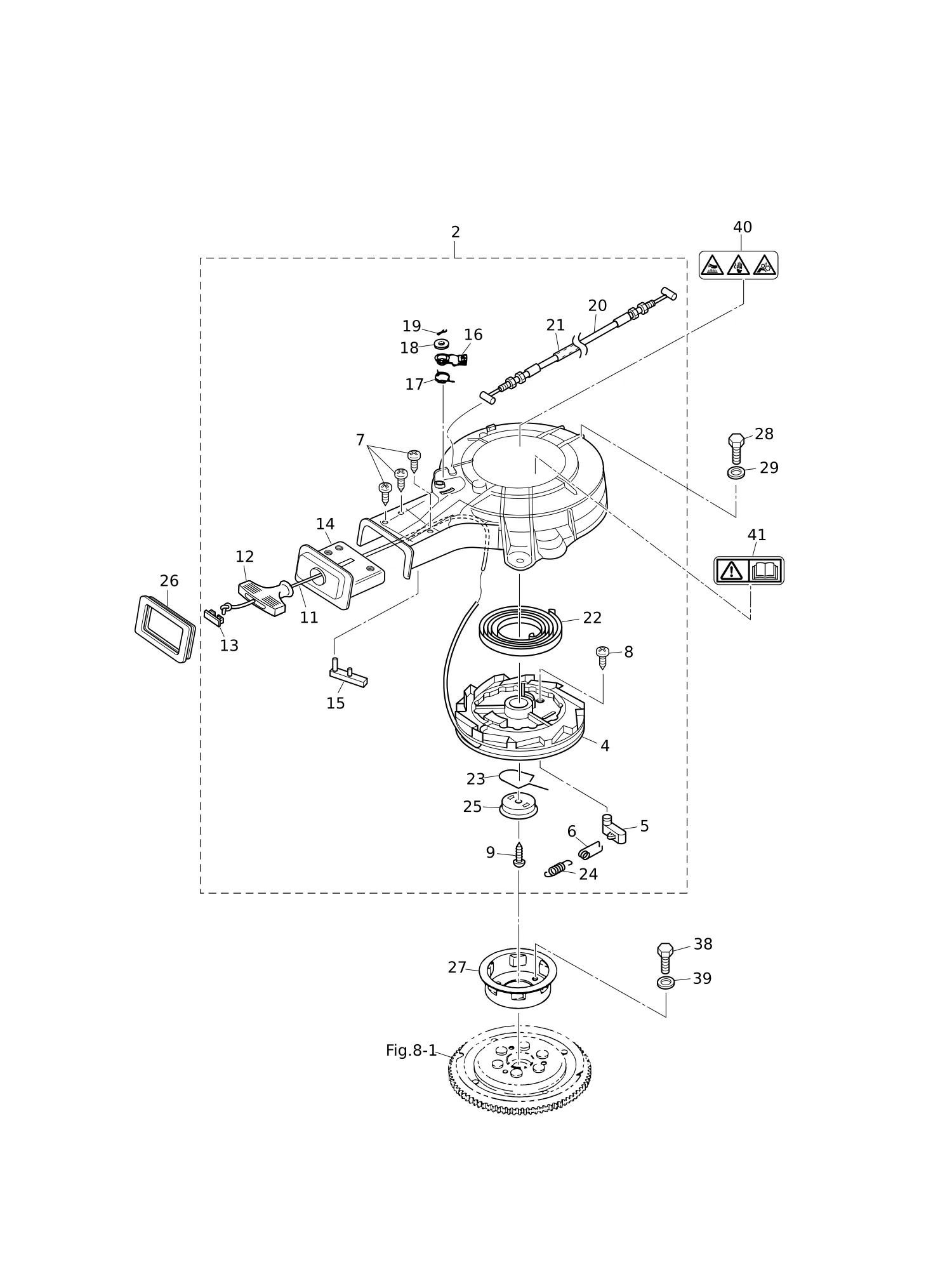 反冲启动器 RECOIL STARTER