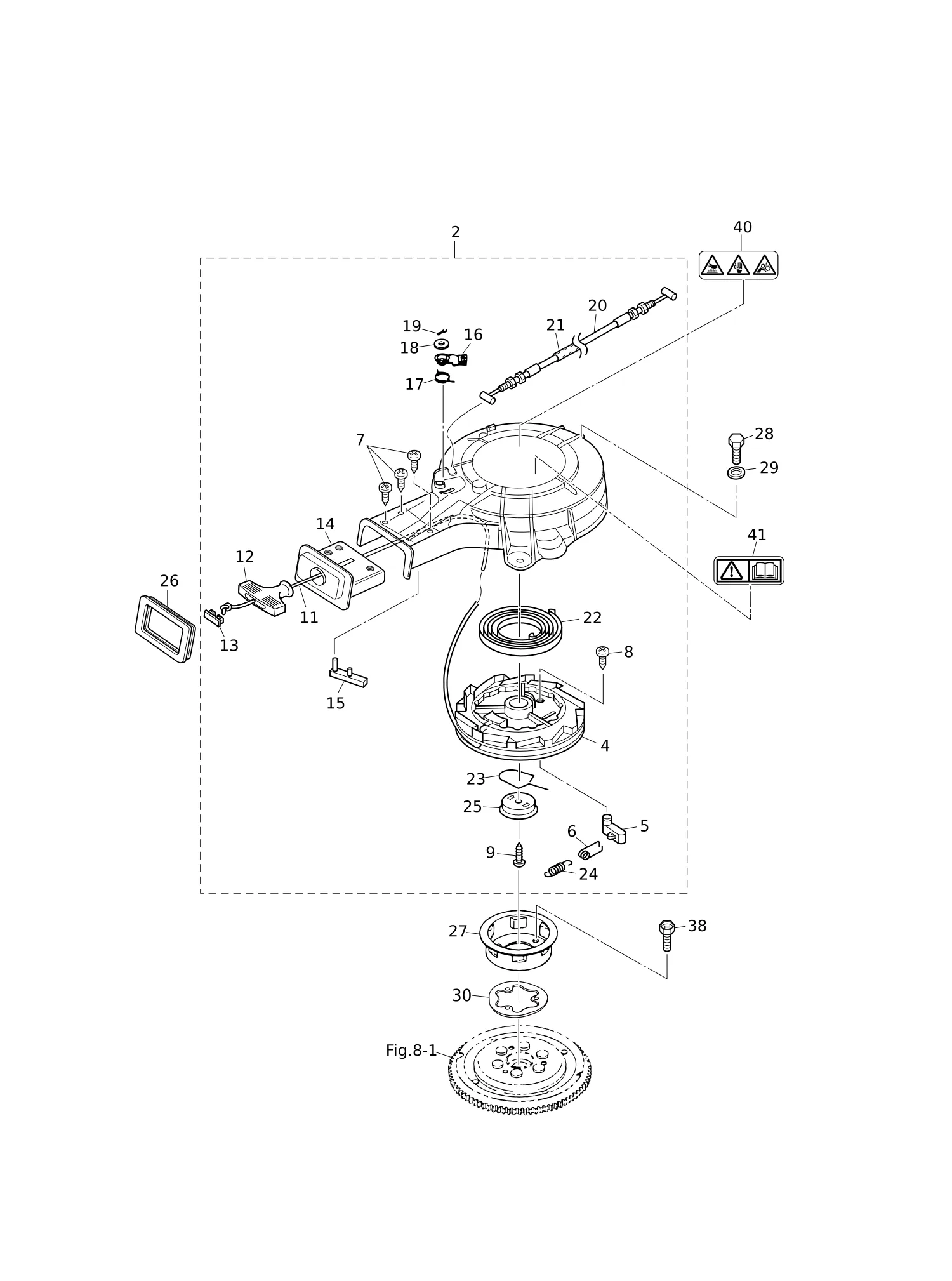 反冲启动器 RECOIL STARTER