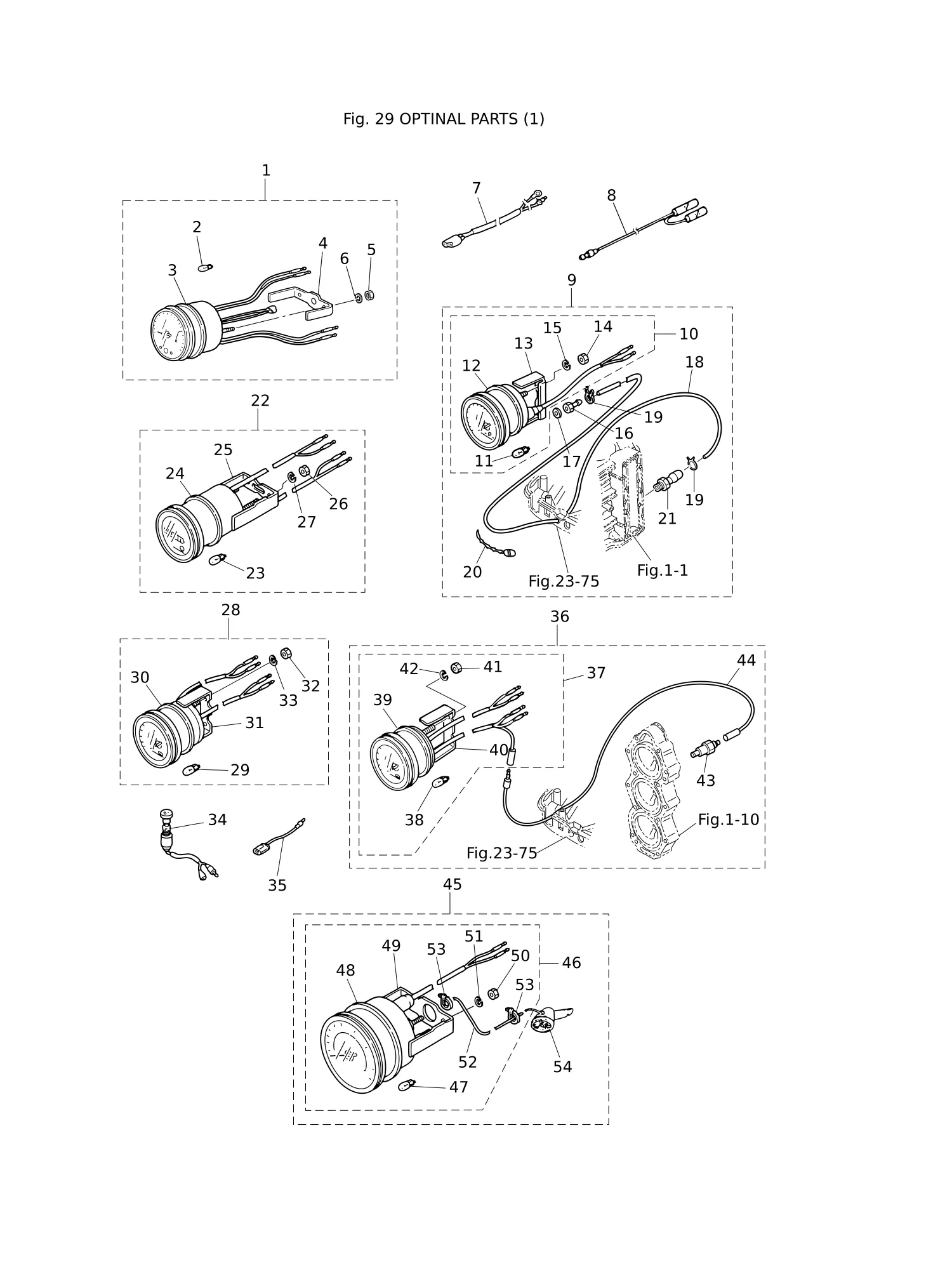 选装件(1) OPTIONAL PARTS (1)