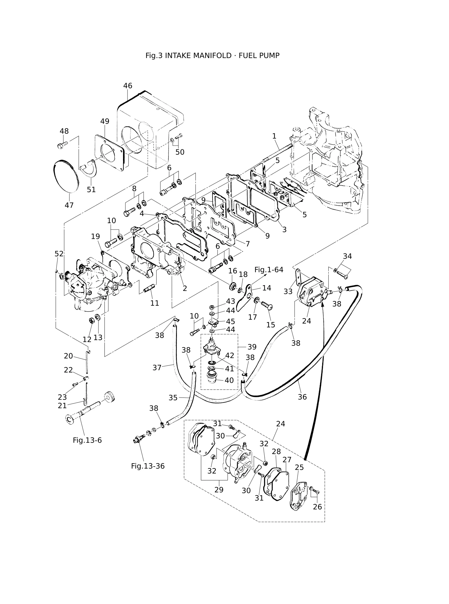 进气歧管·燃油泵 INTAKE MANIFOLD · FUEL PUMP