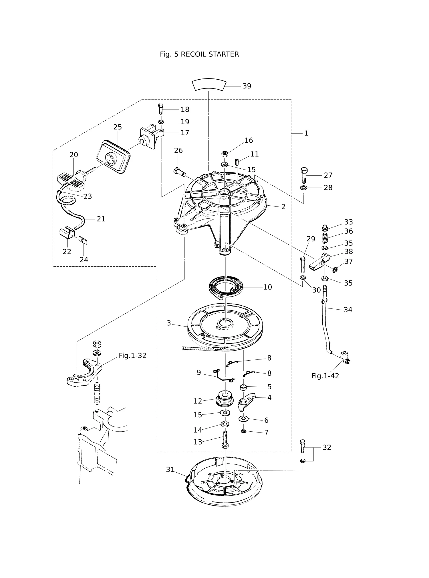 反冲启动器 RECOIL STARTER