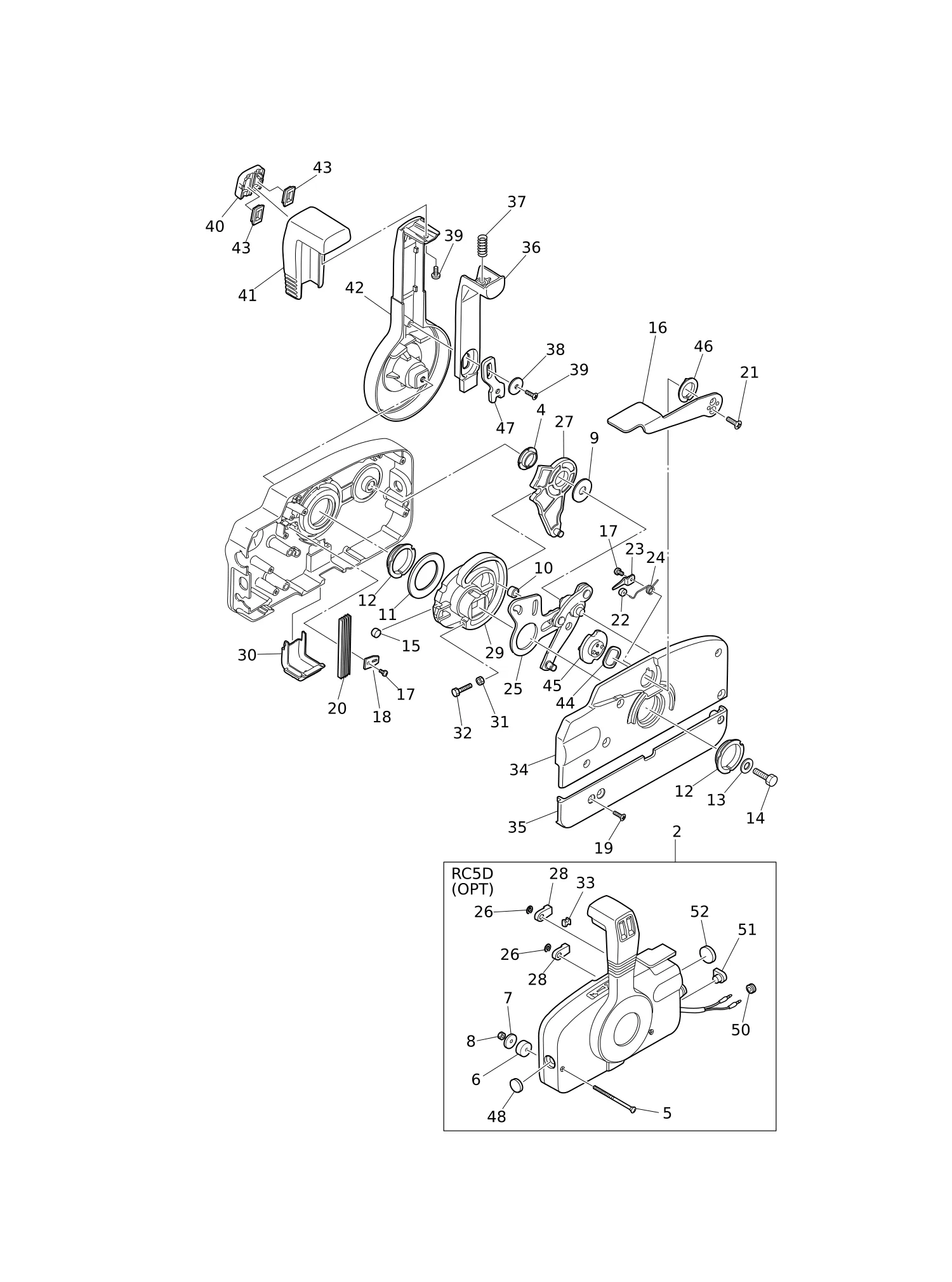 遥控器零部件 COMPONENT PARTS OF REMOTE CONTROL