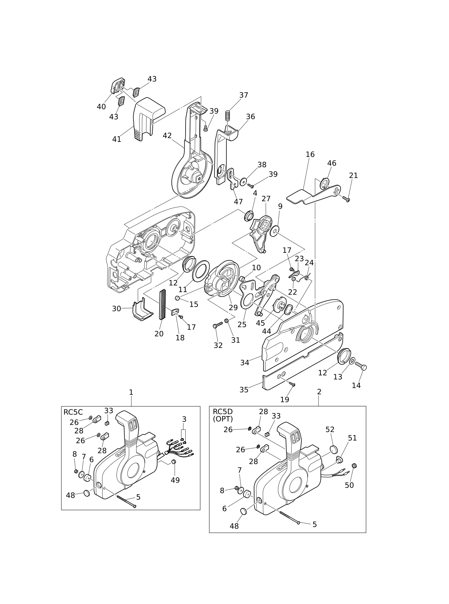 遥控器零部件 COMPONENT PARTS OF REMOTE CONTROL