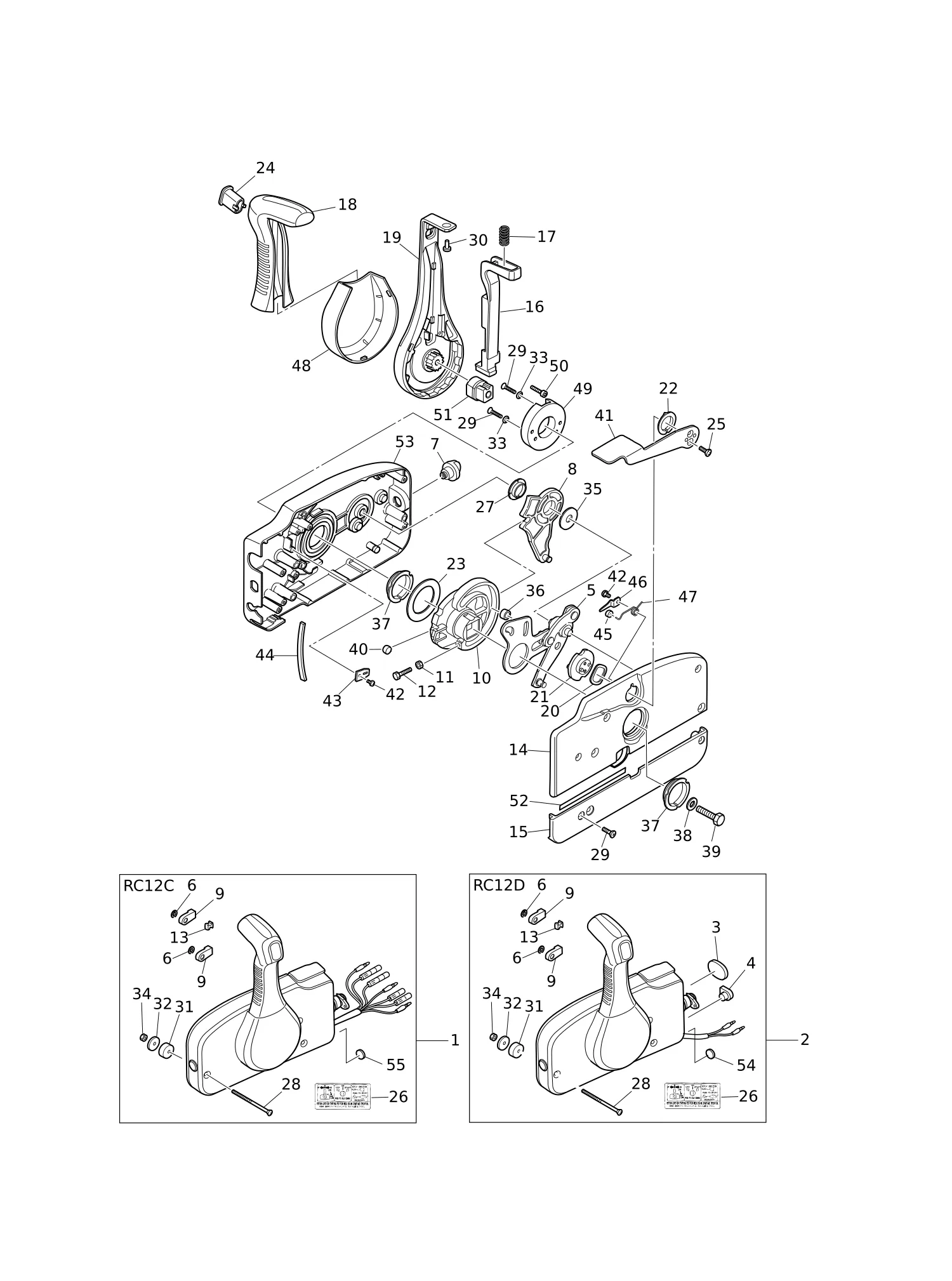 遥控器零部件 COMPONENT PARTS OF REMOTE CONTROL